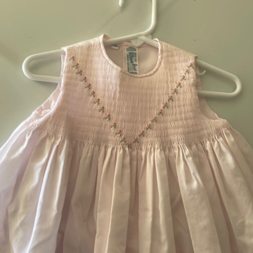 Feltman Bro. Dress in pink. Size is 9 months